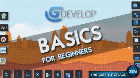gdevelop 5 tutorials for beginners